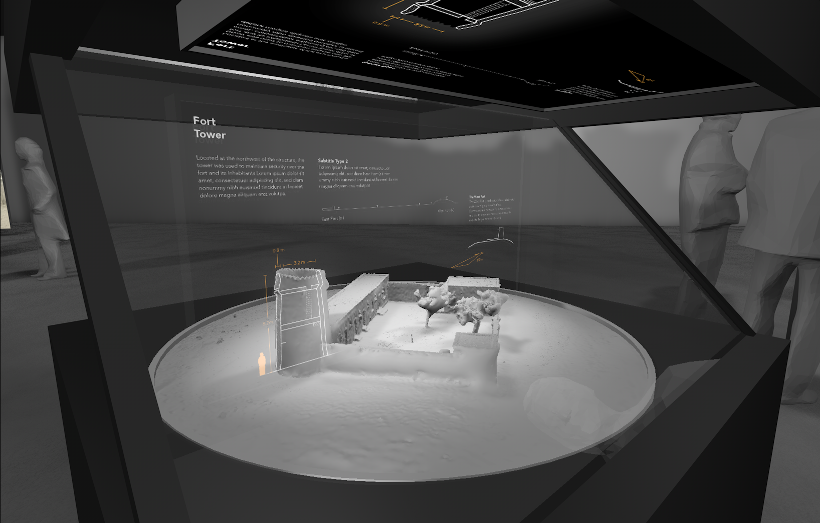 Floating Cross Sections – AR for Information Visualisation