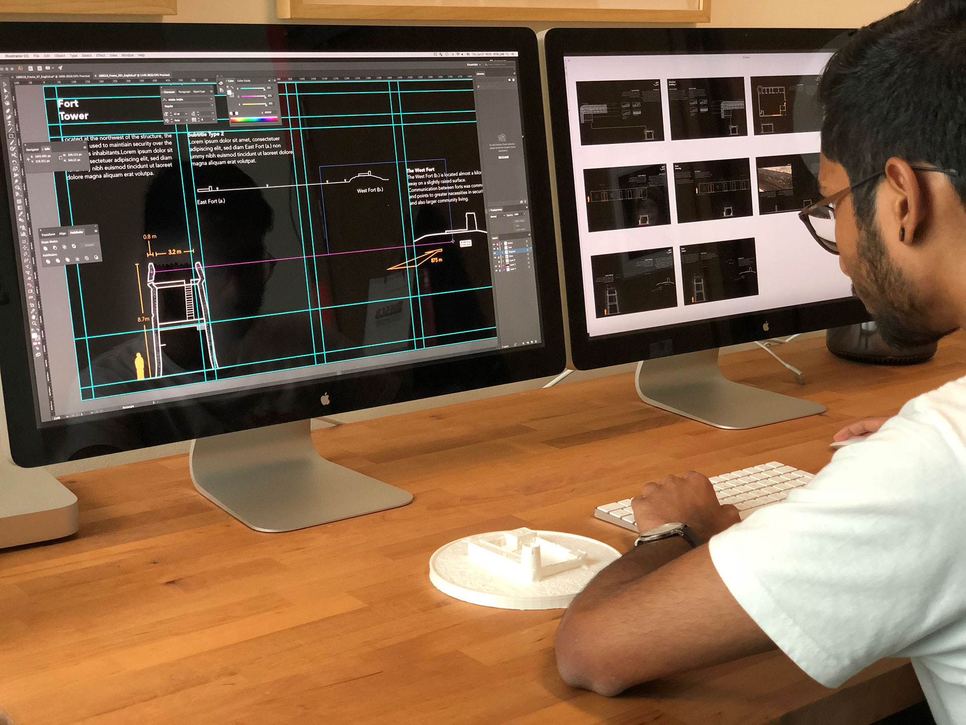Floating Cross Sections – AR for Information Visualisation